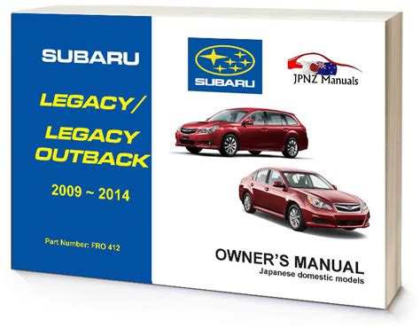 subar legacy 2008 owners manual Doc