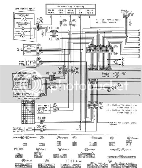 subaru 22 computer wiring diagram Reader