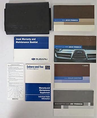 subaru b9 tribeca owners manual PDF