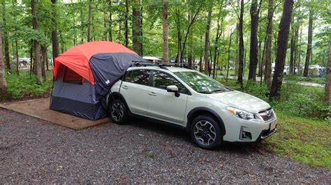 subaru crosstrek tent