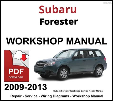 subaru forester repair manual 2009 Reader