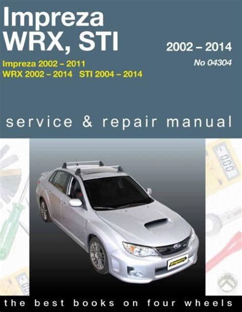 subaru impreza wrx 2002 service manual repair manual PDF