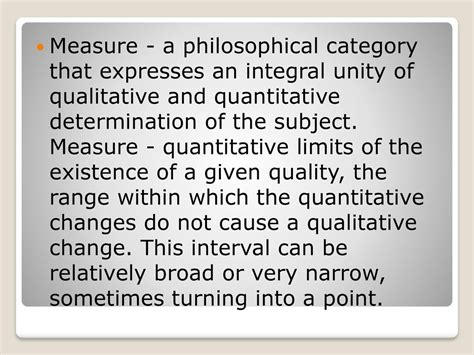 subject to measure