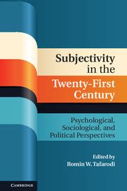 subjectivity twenty first century psychological sociological Epub