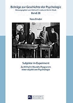 subjekte experiment objektiven psychologie geschichte Doc