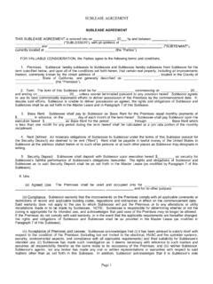 sublease agreement realtech re Doc