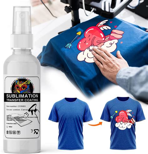 sublimation spray for cotton shirts