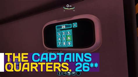 subnautica captains code