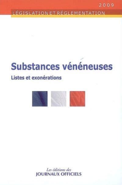 substances v n neuses listes exon rations brochure Reader
