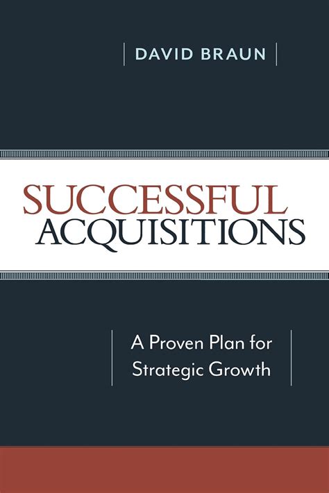 successful acquisitions a proven plan for strategic growth Doc