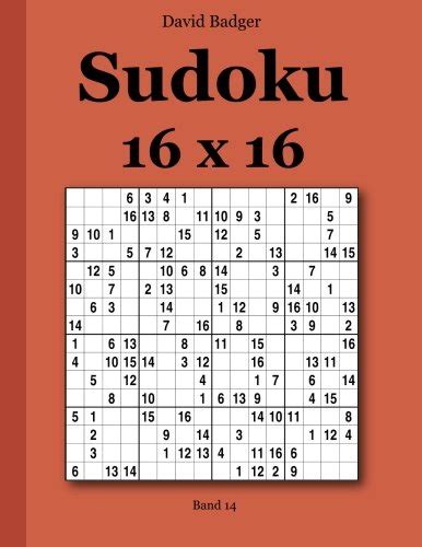 sudoku 16 x 16 band 2 german edition Epub