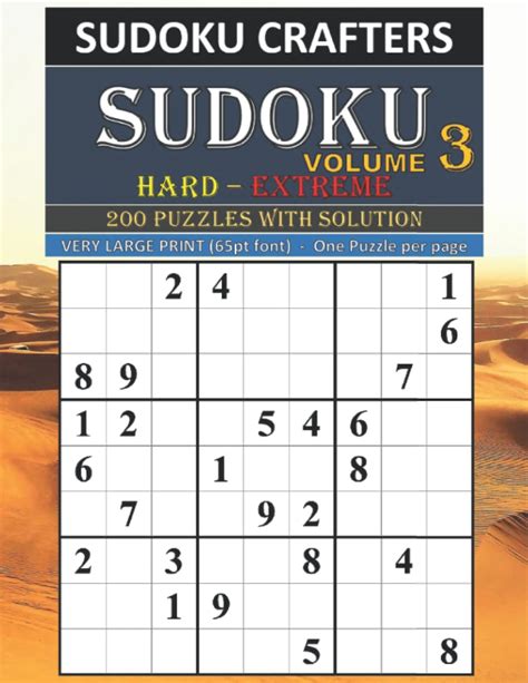 sudoku 3 200 puzzles hard to extreme Epub