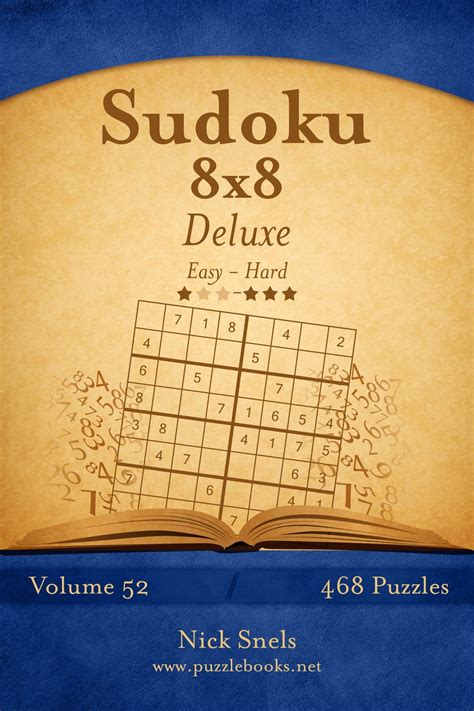sudoku 8x8 deluxe easy to hard volume 52 468 puzzles Reader