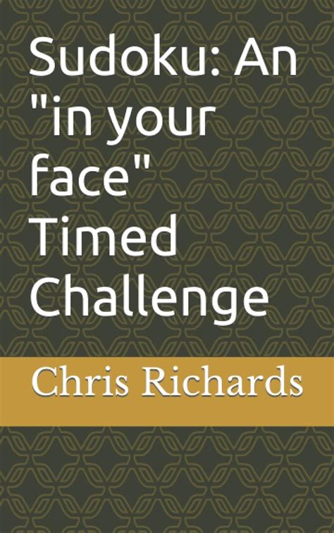 sudoku an in your face timed challenge PDF