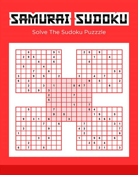 sudoku samurai 100 samurai sudoku puzzles PDF