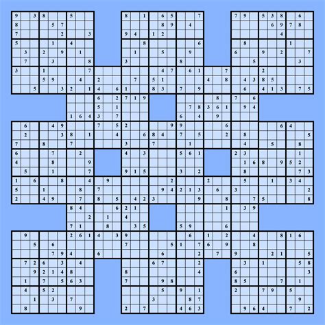 sudoku samurai 250 samurai sudoku puzzles Doc