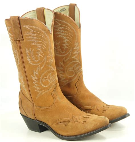 suede cowboy boots womens