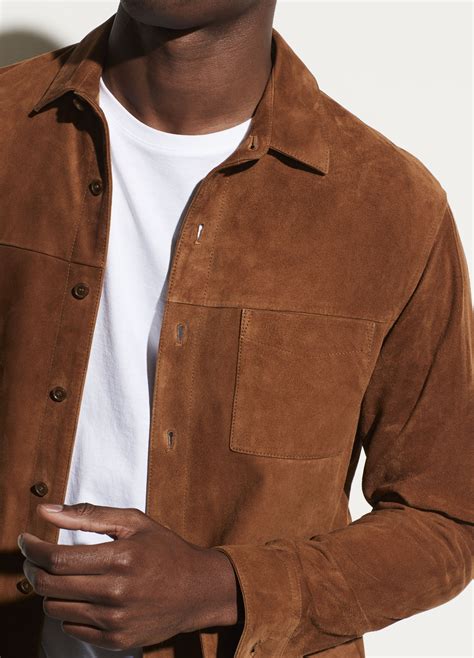 suede shirt jacket