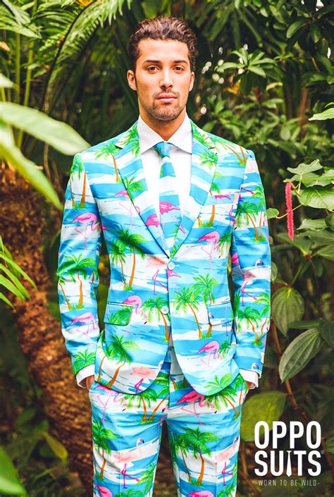 suit hawaiian shirt