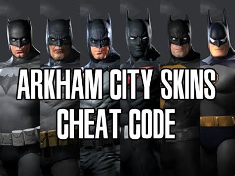 suits cheat code arkham city