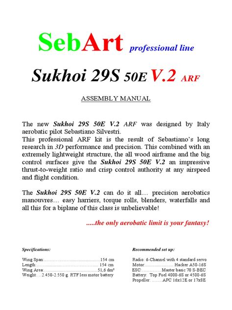 sukhoi 29s 50e v 2 manual intro seb art Doc