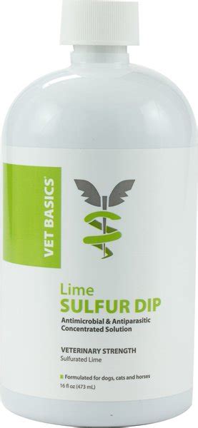 sulfur and lime dip