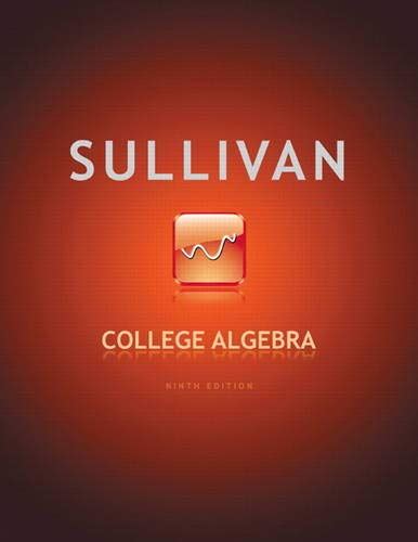sullivan college algebra ninth edition Reader