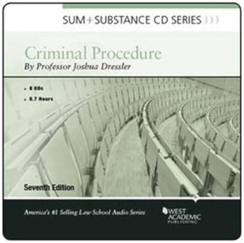 sum and substance audio on criminal procedure Epub