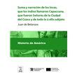 suma y narracion de los incas que los indios llamaron capaccuna que fueron senores de la ciudad del cuzco y Doc
