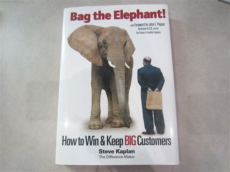 summary bag the elephant steve kaplan how to win and keep big customers Doc