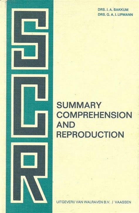 summary comprehension and reproduction Kindle Editon