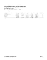 summary of earnings and deductions document PDF