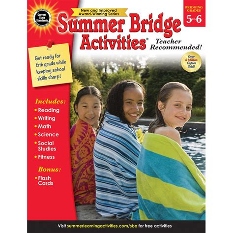 summer bridge activities 5th grade to 6th grade Reader