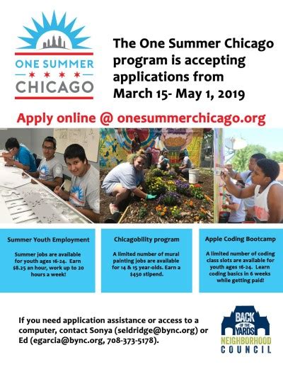 summer jobs for 14 year olds in chicago