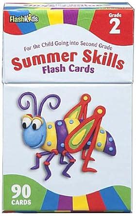 summer skills flash cards grade 2 flash kids summer skills Kindle Editon