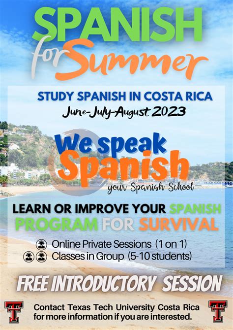 summer spanish classes