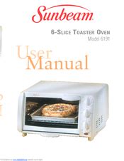 sunbeam 6191 ovens owners manual Epub