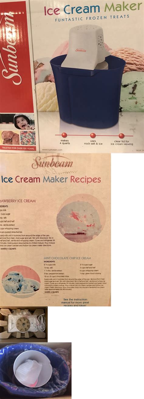 sunbeam ice cream maker recipes Ebook Doc