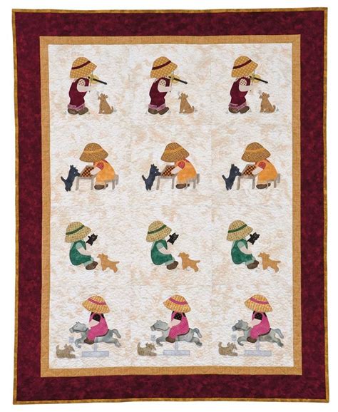 sunbonnet sue and scottie at play designs in redwork and applique Kindle Editon