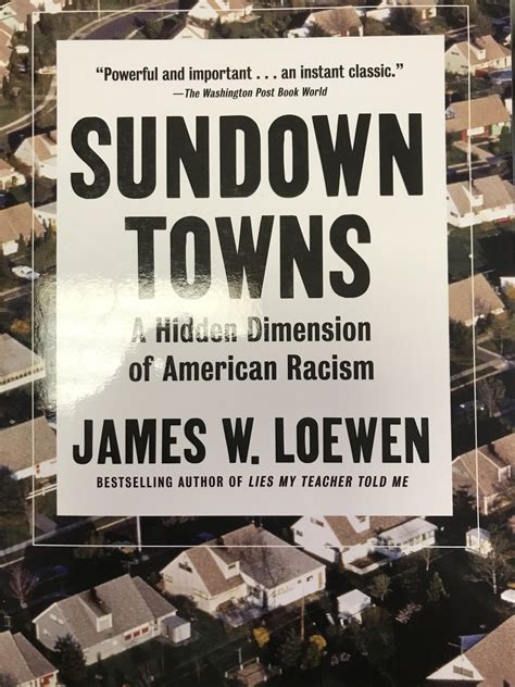 sundown towns a hidden dimension of american racism Kindle Editon