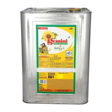 sunflower oil 15 ltr price