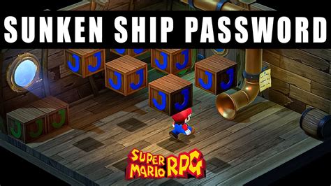 sunken ship password