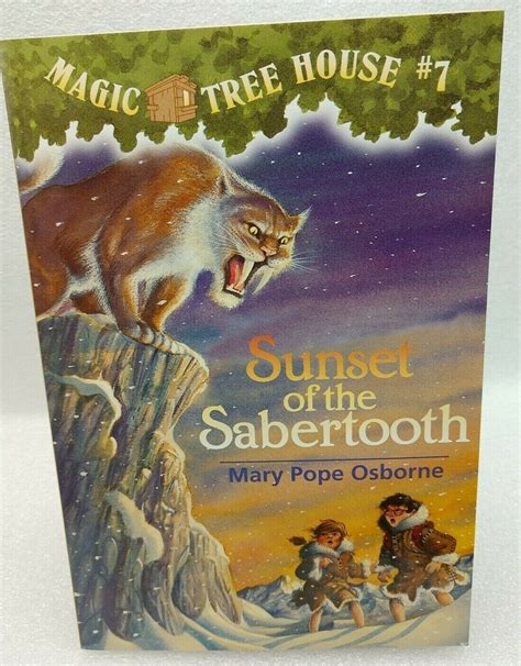 sunset of the sabertooth magic tree house no 7 Kindle Editon