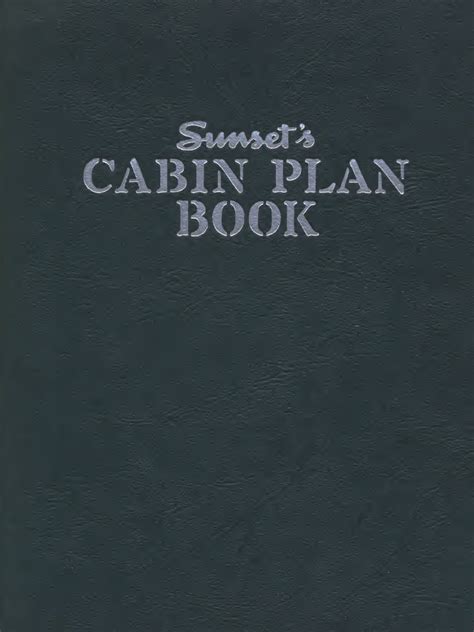sunsets cabin plan book Kindle Editon