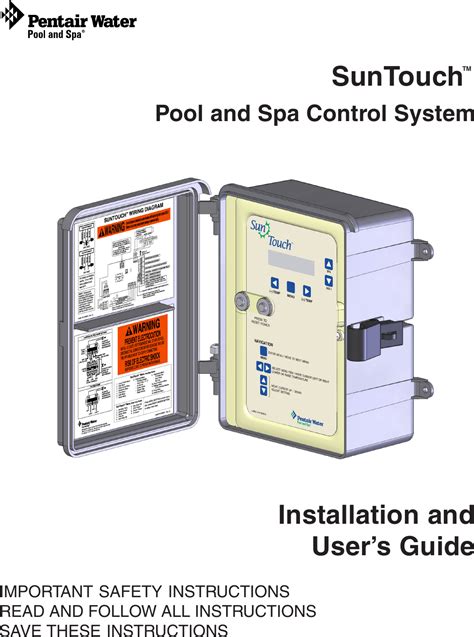 suntouch control system manual Kindle Editon