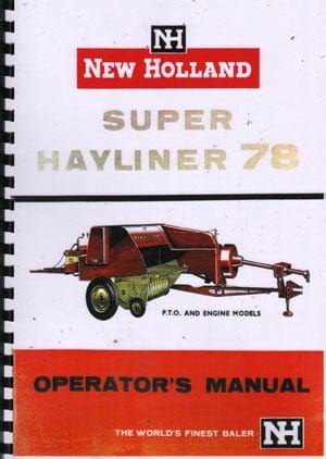 super hayliner 78 pdf knotter manuals PDF