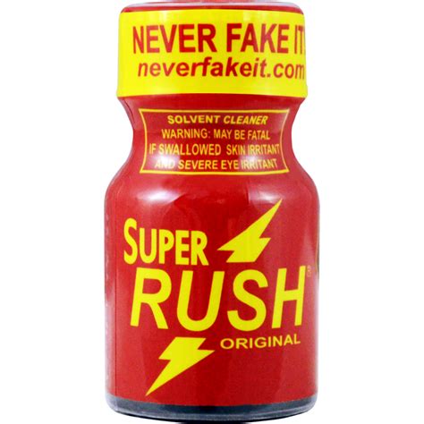 super rush poppers