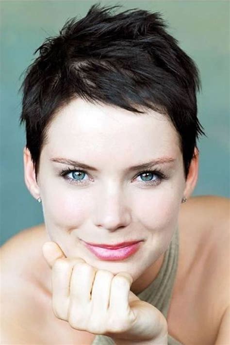 super short pixie cut