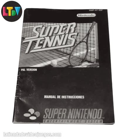 super tennis snes manual PDF