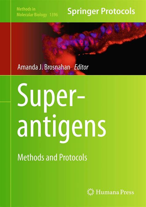 superantigens methods protocols molecular biology Reader